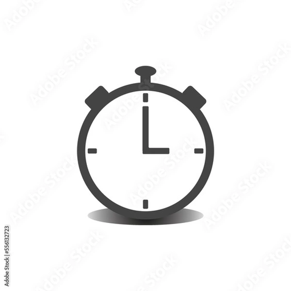Fototapeta alarm clock icon design vector template