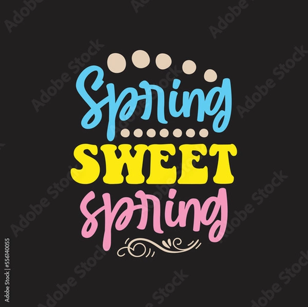 Fototapeta Spring Sweet Spring SVG