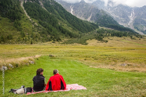 Obraz Pic nic sulle Alpi
