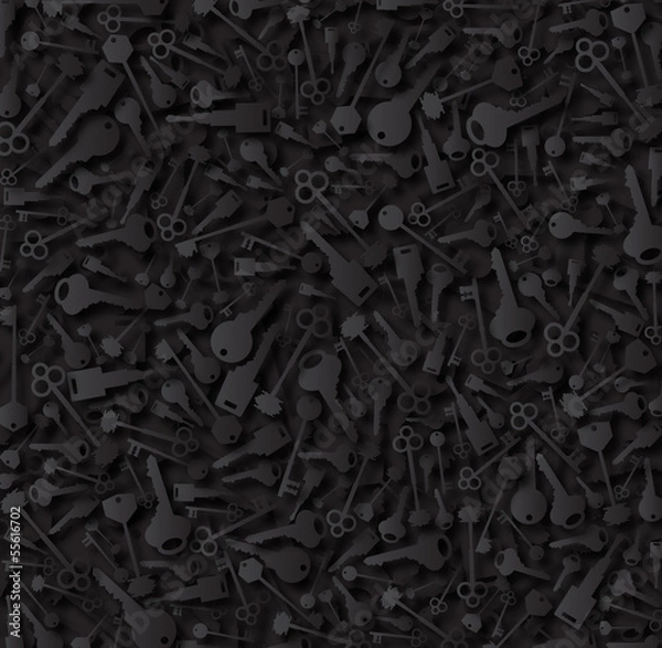 Obraz abstract background with keys pattern