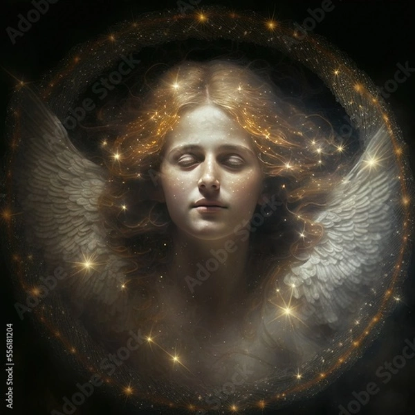 Obraz person in the space