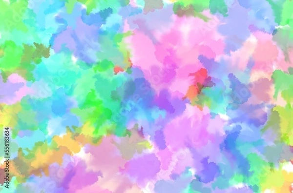 Fototapeta Beautiful blank space pastel gradient rainbow  background, colorful rainbow gradient abstract background, beautiful colorful gradient background, beautiful splash rainbow background.