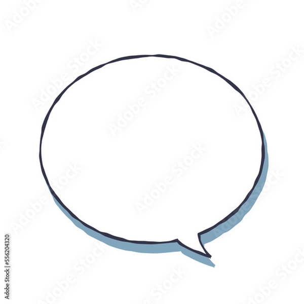 Obraz 手描き風ふきだし