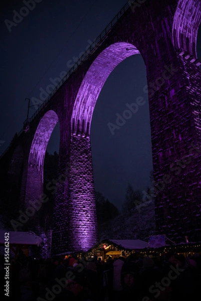 Obraz Weihnachtsmarkt Schwarzwald