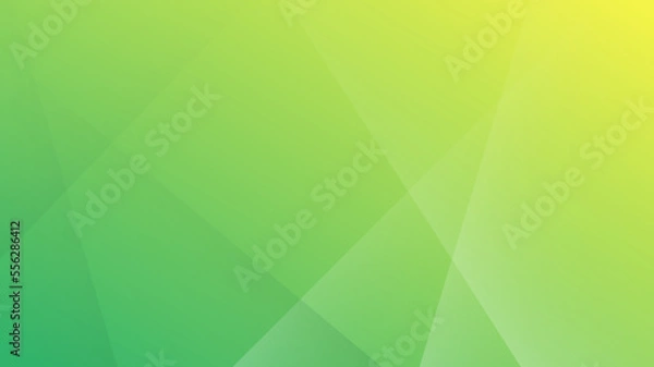 Obraz Modern Abstract Background Diagonal Triangle Lines Motion and Yellow Green Gradient Color