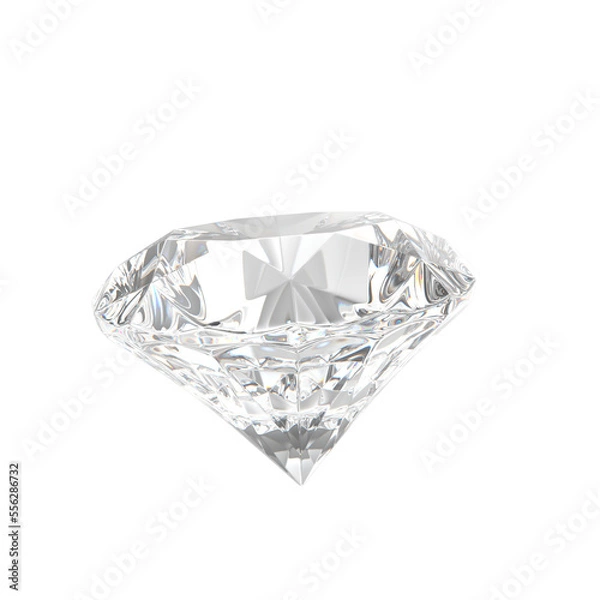 Obraz diamond isolated on white background