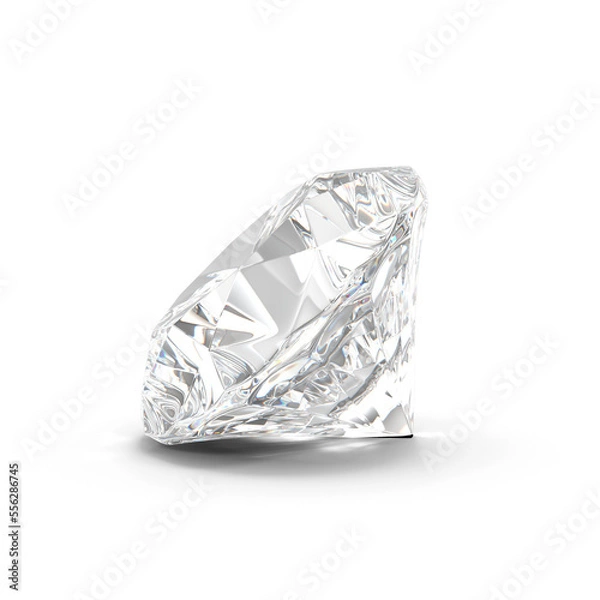 Obraz diamond isolated on white