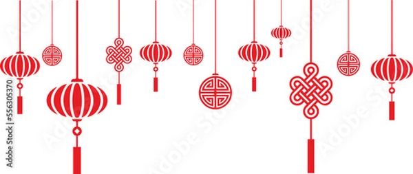 Fototapeta chinese new year vector