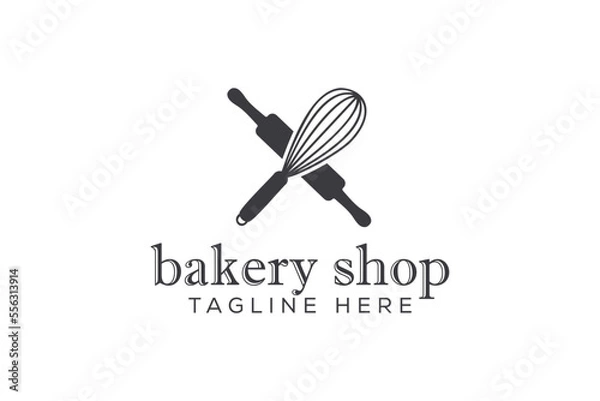 Fototapeta Bakery Logo Design Template