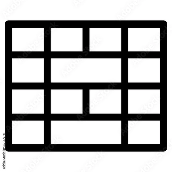 Obraz bookshelf icon