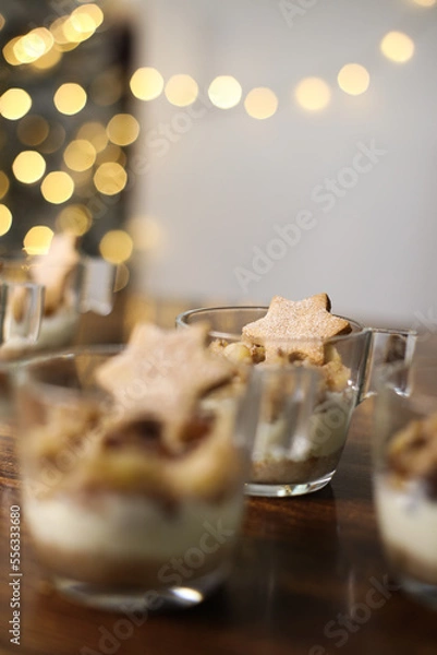 Obraz christmas cookies on a table