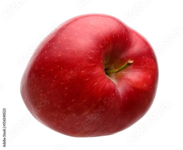 Fototapeta red apple isolated on white