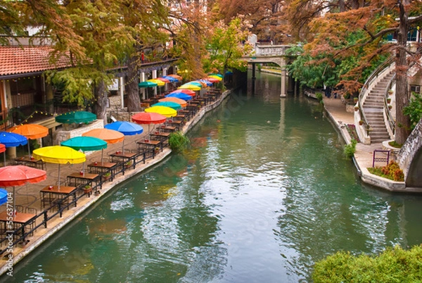 Obraz River Walk w San Antonio Texas