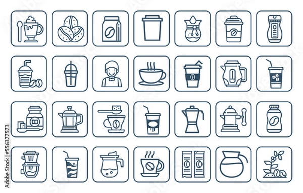 Fototapeta icon set design