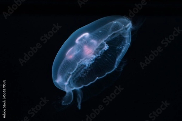 Fototapeta 神秘な世界のミズクラゲ