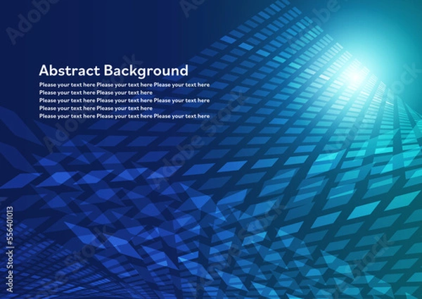 Obraz ダークなデジタル抽象背景