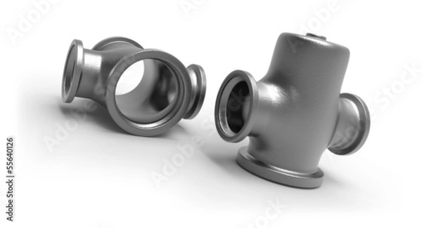 Fototapeta Steel casting