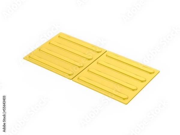 Fototapeta 点字ブロック　ライン