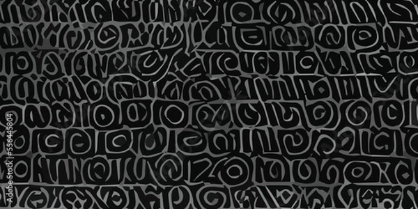 Obraz Modern black abstract background eps10