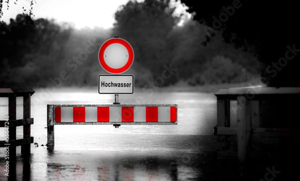 Obraz Hochwasser
