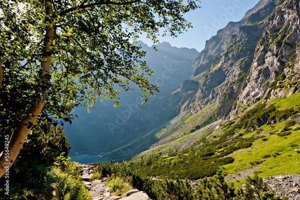 Obraz Na szlaku w górach
