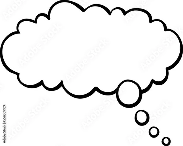 Obraz Comic book style speech bubble.