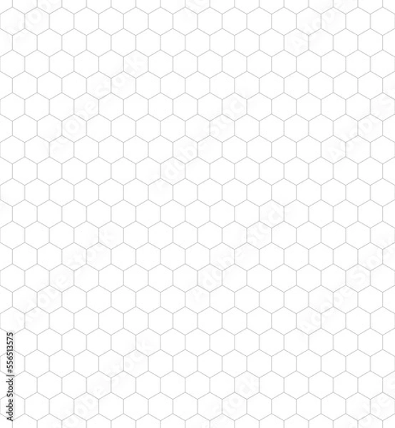 Fototapeta Vector seamless cubic hexagon pattern. Abstract geometric low poly background. Stylish grid texture.