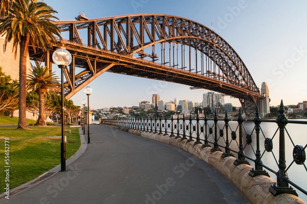 Obraz Sydney Harbour Bridge O Wschodzie Słońca