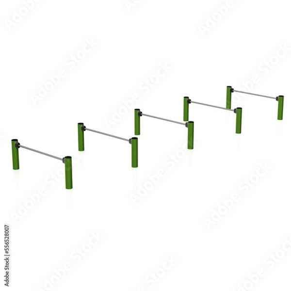 Obraz Workout equipment for push-ups and pull-ups