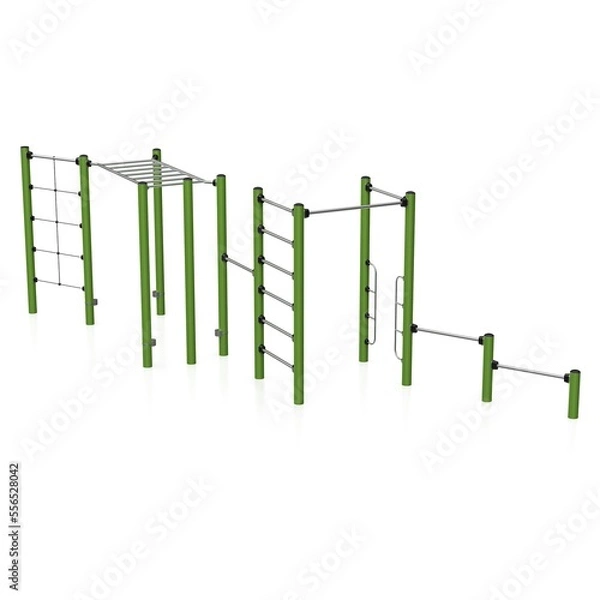 Obraz Workout equipment for push-ups and pull-ups