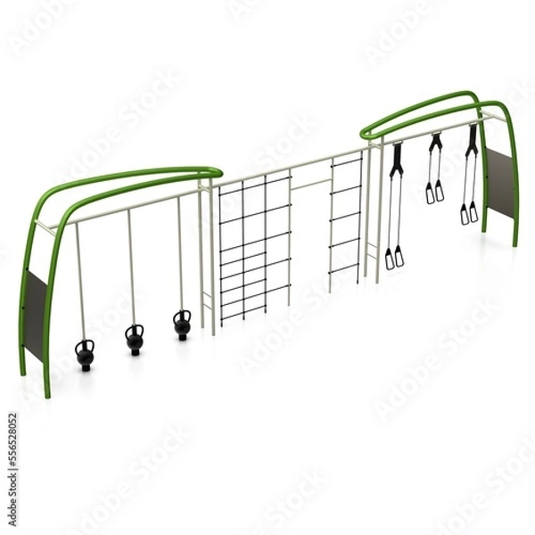 Obraz Workout equipment for push-ups and pull-ups