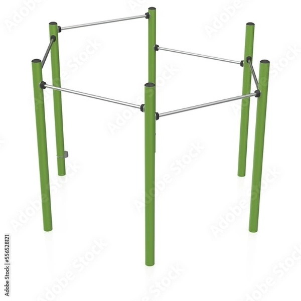 Obraz Workout equipment for push-ups and pull-ups