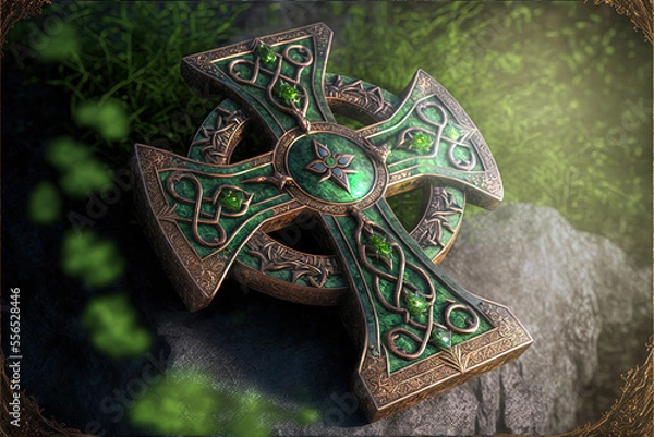 Fototapeta Celtic cross art