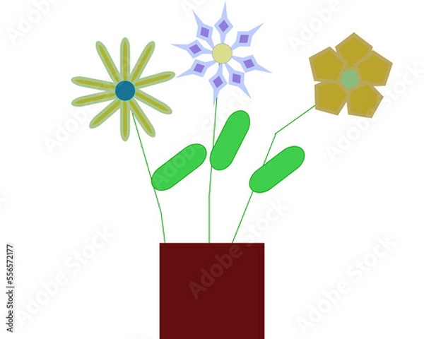 Obraz flower in a vase