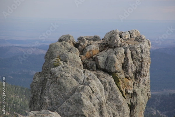 Obraz Climb to the top of  Black Elk Peak, Custer State Park, South Dakota