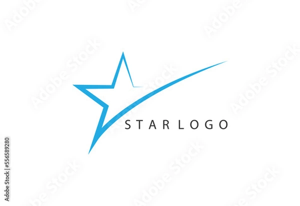 Obraz Star Logo Template vector icon illustration design