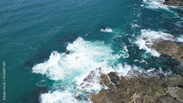 Fototapeta 山陰海岸丹後半島ジオパーク　日本海の荒波