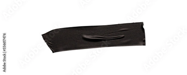 Obraz adhesive tape realistic electrical black tape png isolated on transparent background
