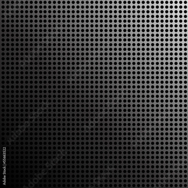 Fototapeta Metallic background with carbon texture