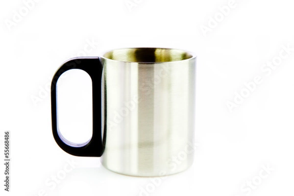 Fototapeta cups isolateed on white background