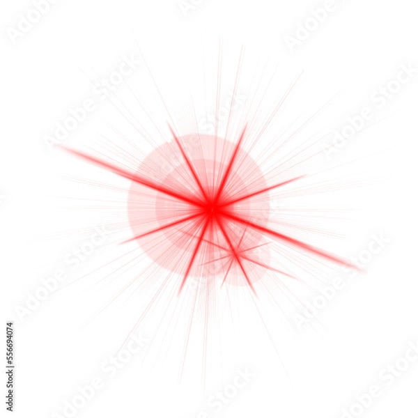 Fototapeta red sunlight