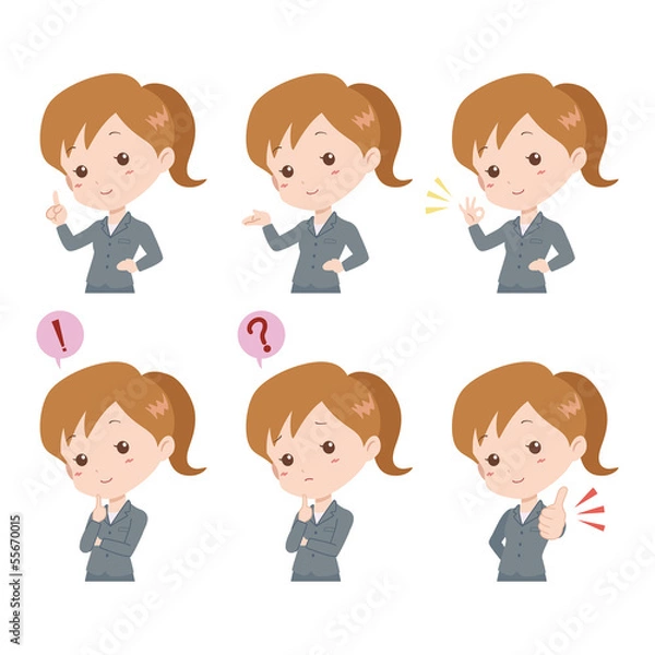 Fototapeta 女性/ポーズ