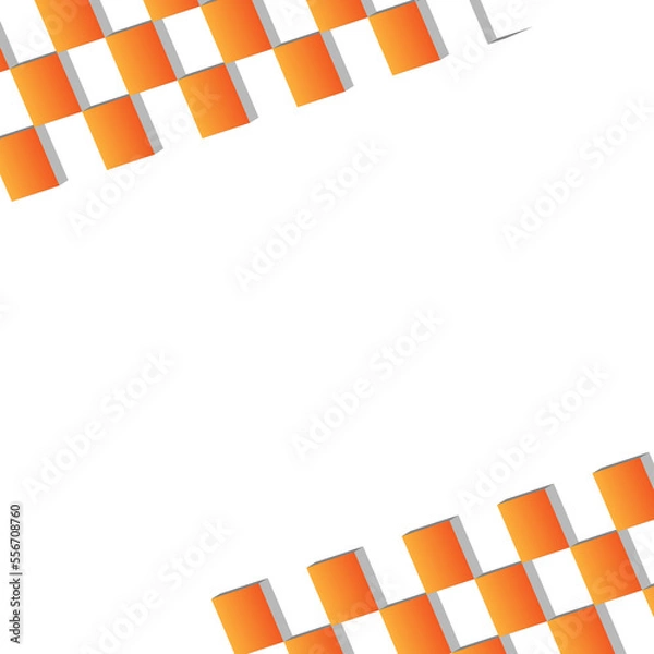 Obraz Squares and rhombuses on background