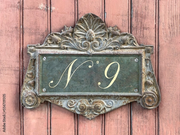 Obraz Typenschild_01