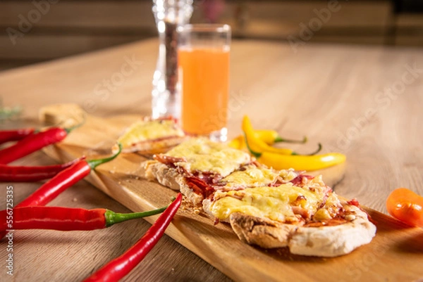 Obraz Pizza, zapiekanka