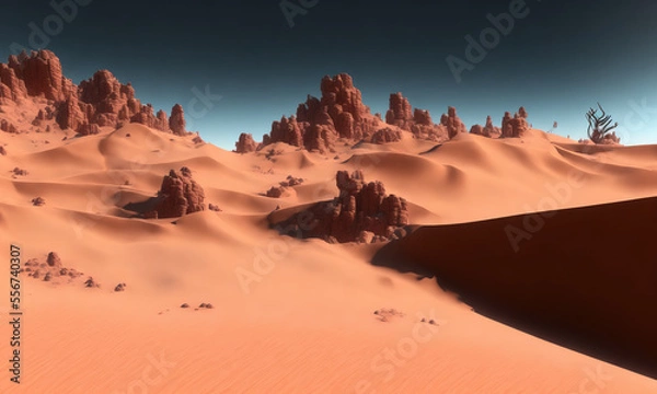 Obraz dessert with clear sky good for background about dessert or anything