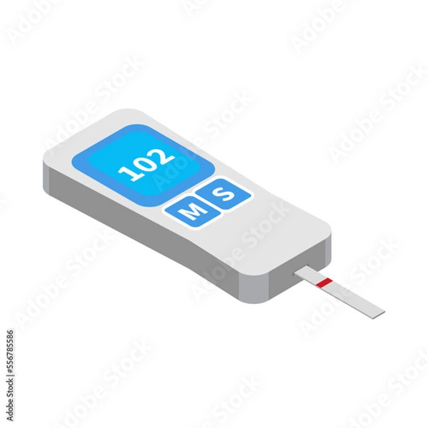 Obraz Isometric Medical Scanner Composition