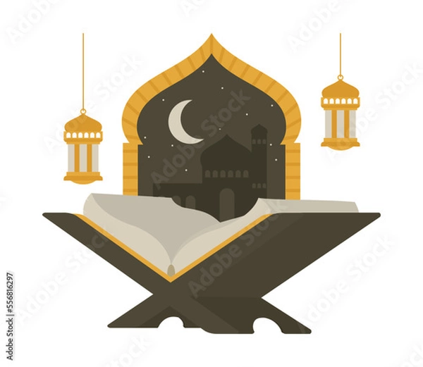 Obraz ramadan colorful design