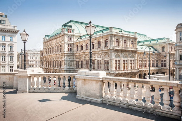 Obraz Opera stanu Wiedeńska (Opera państwowa Wiedeńska) w Wiedniu w Austrii