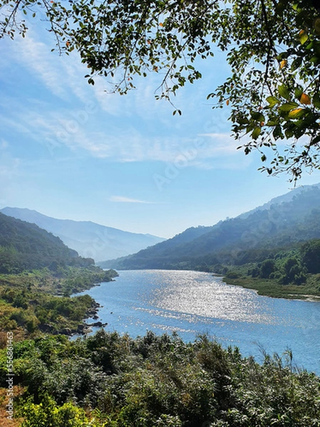 Obraz 한국, 섬진강, 강, Korea, Seomjingang River, River
